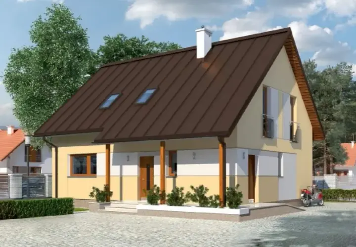Jak wybrać elewację do brązowego dachu, aby uniknąć błędów?