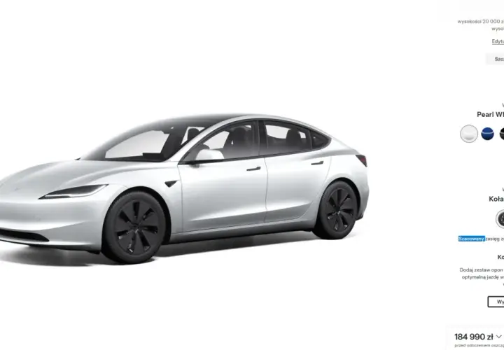 Najnowsza Tesla 2026: Ile faktycznie zapłacisz w Polsce?