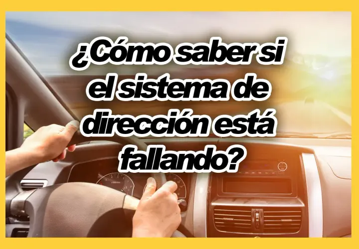 Manos al volante, ¿cómo saber si el eje de dirección del coche falla? La carretera se difumina, el sol deslumbra.