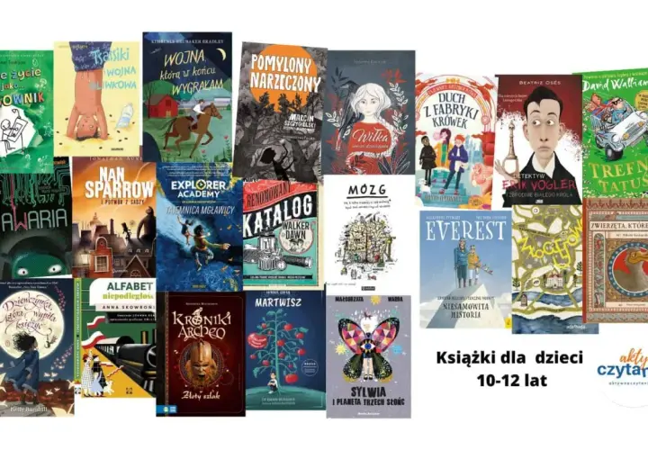 Książki dla 12 latki: "Moje życie jako rysownik", "Trefny tatuś", "Everest" i inne przygody.