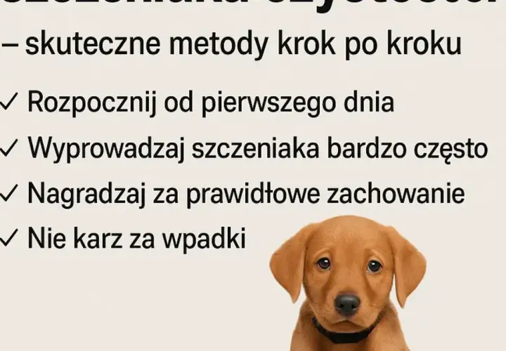 Jak często wyprowadzać szczeniaka? Plan nauki czystości krok po kroku