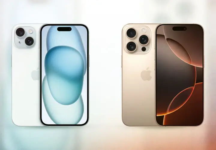 Dwa iPhone'y, biały i złoty, prezentują się obok siebie. Czy to dowód, jaka marka telefonu jest najlepsza?