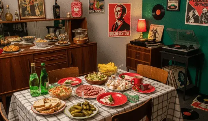 Impreza PRL: Poradnik Krok po Kroku - Dekoracje, Menu, Stroje
