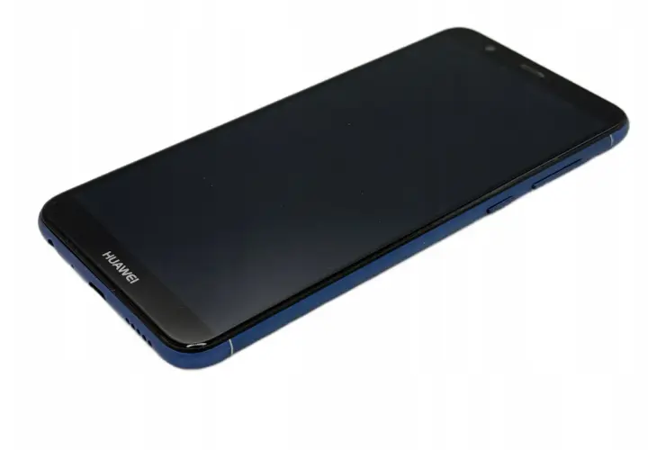 Niebieski smartfon Huawei, idealny wybór do 600 zł.