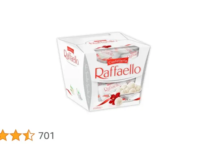 Raffaello 1 kg - rodzaje, ceny i dostępność popularnych słodyczy