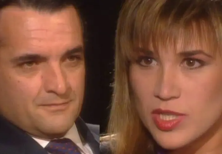 Primer plano de un hombre y una mujer. ¿Quién fue el primer marido de Julia Otero?