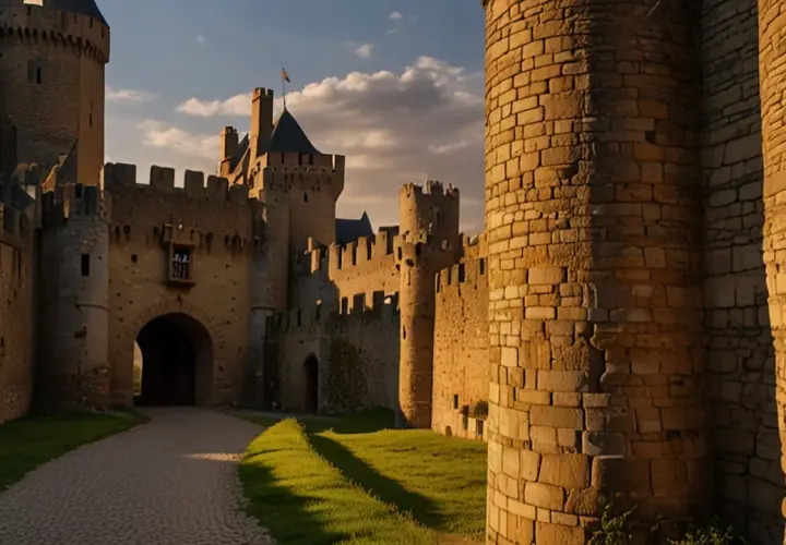  Zamek Carcassonne - Historia i ciekawostki o średniowiecznej twierdzy w Francji