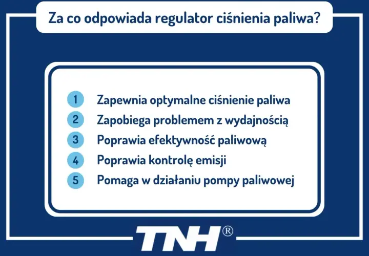 Uszkodzony regulator ciśnienia paliwa objawy: zapewnia optymalne ciśnienie, zapobiega problemom z wydajnością, poprawia efektywność paliwową i kontrolę emisji.
