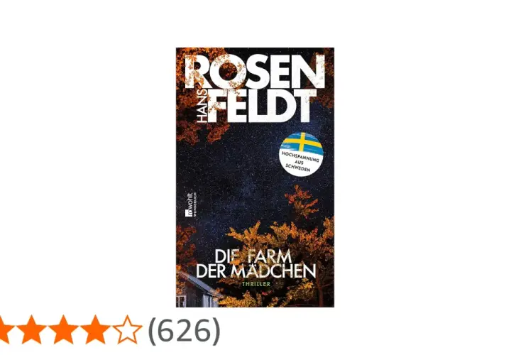 Cover von "Die Farm der Mädchen" von Hans Rosenfeldt, Band 2 des Wolfssommer-Zyklus. Ein Thriller mit schwedischer Hochspannung.