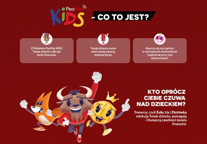 Konto dla dziecka PeoPay KIDS: odkrywanie finansów, własna karta i nauka oszczędzania przez zabawę.