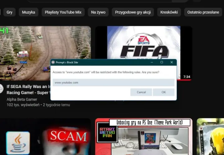 Jak zablokować YouTube w przeglądarce i zyskać spokój umysłu