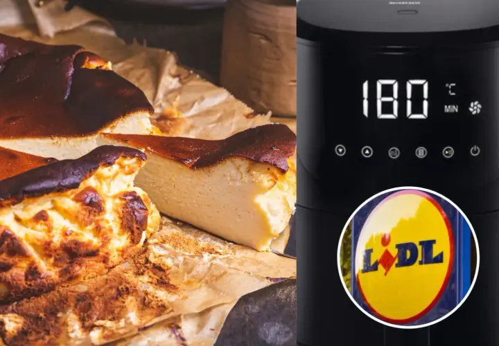 Pyszny, lekko przypieczony sernik z airfryera Lidl. Idealny na deser!