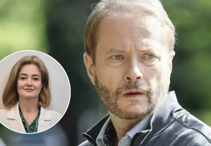 Kto grał Karola Kosowskiego w M jak miłość? Na zdjęciu widzimy aktora, który wcielił się w tę rolę, oraz lekarkę.