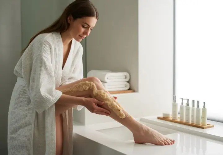 Jaki peeling przed samoopalaczem, aby uniknąć smug i plam?