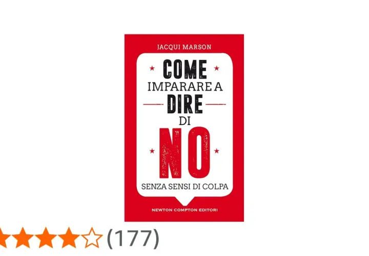 Copertina del libro "Come imparare a dire di no senza sentirsi in colpa". Un invito a stabilire confini sani.