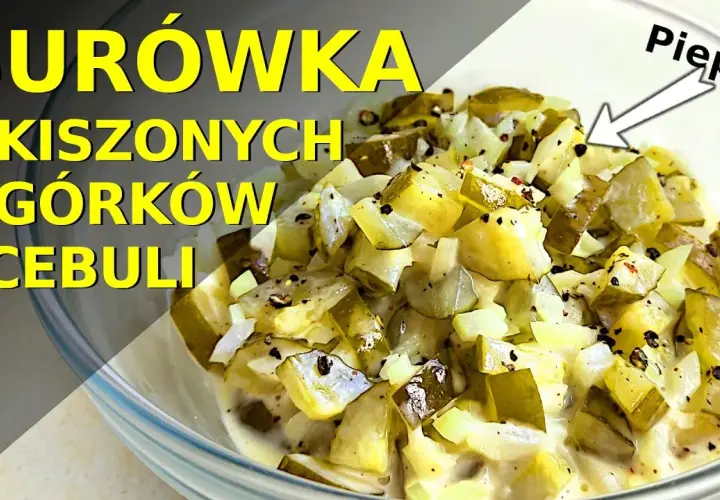 Jak zrobić surówkę z kiszonych ogórków w 10 minut – prosta i zdrowa sałatka