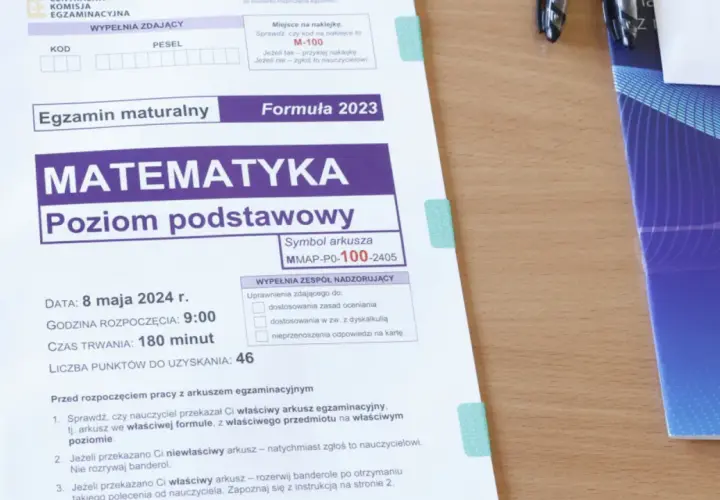 Ile punktów ma matura z matematyki? Poznaj maksymalną liczbę punktów