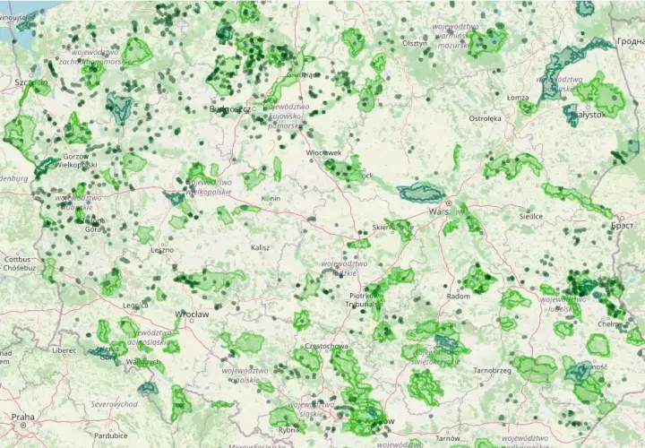 Mapa rezerwatów przyrody w Polsce - odkryj unikalne ekosystemy
