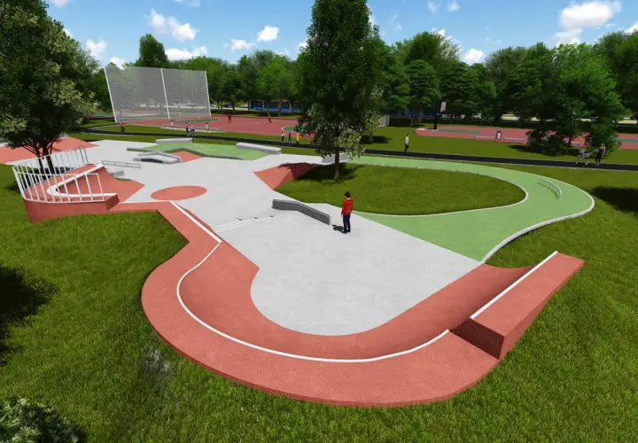 Skatepark w Parku Jordana - lokalizacja, atrakcje i regulamin