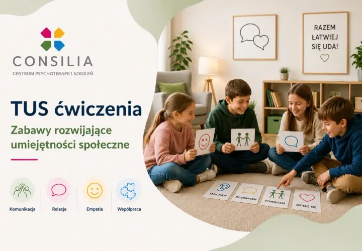 Dzieci bawią się, ucząc się umiejętności społecznych. Ćwiczenia na pewność siebie dla dzieci rozwijają komunikację, relacje, empatię i współpracę.