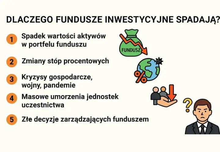 Dlaczego fundusze spadają? Kluczowe przyczyny i jak działać