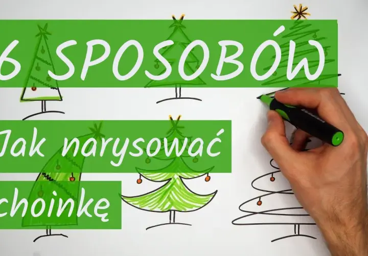 Jak narysować choinkę farbami – proste kroki dla każdego artysty