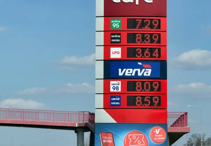 Cennik stacji paliw: ile kosztuje paliwo do diesla? Diesel 8,39 zł, benzyna 95 7,29 zł, LPG 3,64 zł.