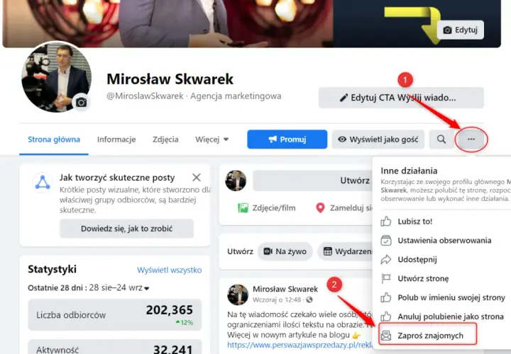 Zapraszanie na Facebooku: Wydarzenia, Grupy, Strony Opanuj to!