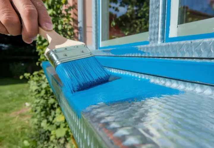 Wybór farby do parapetu z blachy - skuteczne metody i porady malarskie