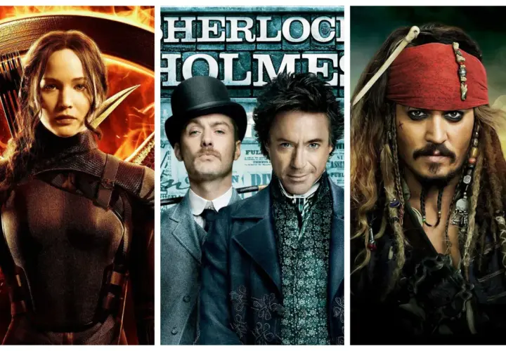 Katniss, Sherlock Holmes e Jack Sparrow: un trio perfetto per un film inglese livello A2.