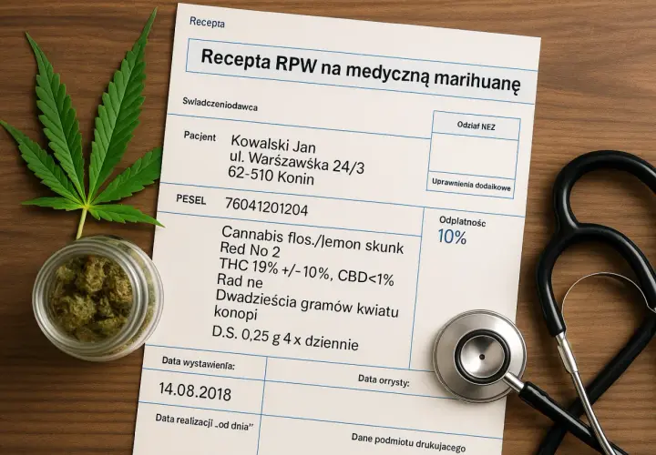 Medyczna marihuana: Legalnie po lek recepta i zakup krok po kroku