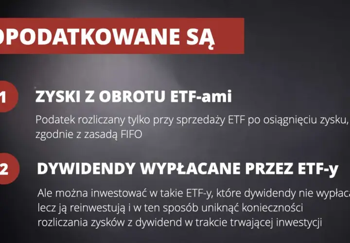 Jak inwestować w S&P 500? Zyski z obrotu ETF-ami i dywidendy wypłacane przez ETF-y – jak je opodatkować?