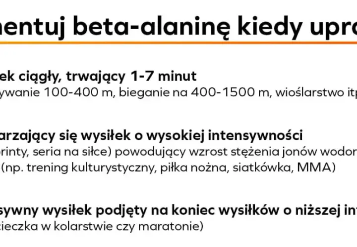Beta-alanina: Przed czy po treningu? Klucz to regularność!