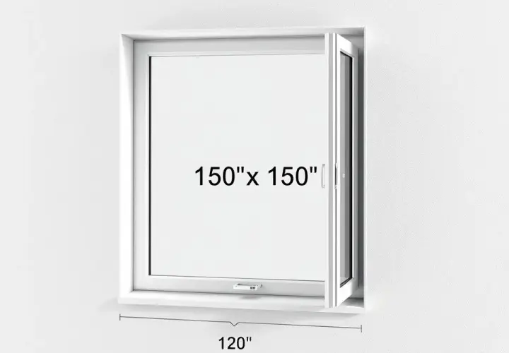 Jakie wymiary otworu pod okno 150x150, aby uniknąć błędów montażowych