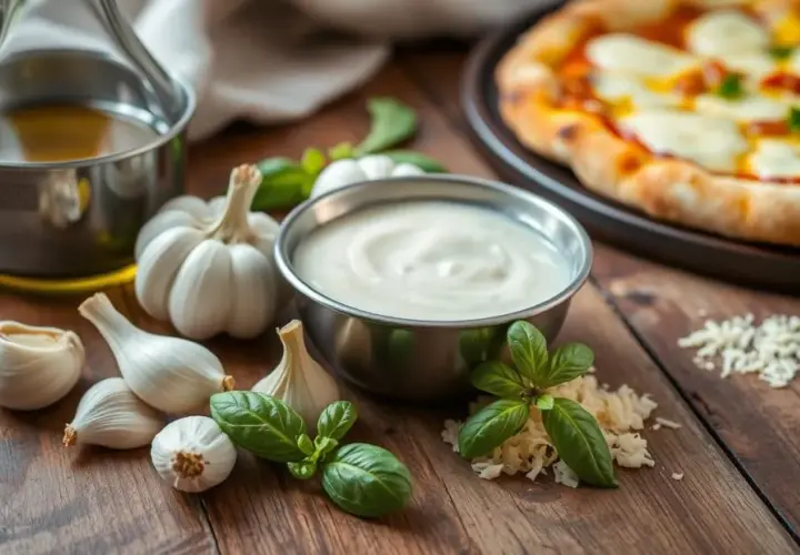 Domowy sos czosnkowy do pizzy: Prosty przepis jak z pizzerii
