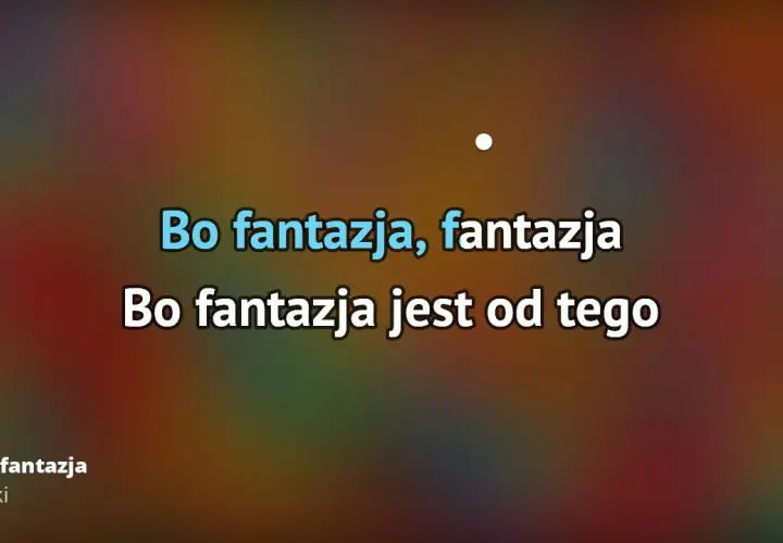 Kto śpiewa piosenkę Fantazja? Zaskakujący wykonawca ujawniony