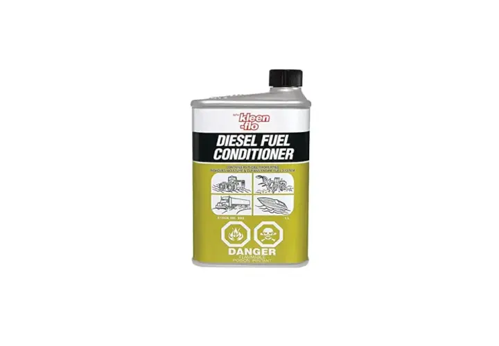 Pojemnik z preparatem Kleen-Flo Diesel Fuel Conditioner. Produkt do czyszczenia i ochrony układu paliwowego silników Diesla.