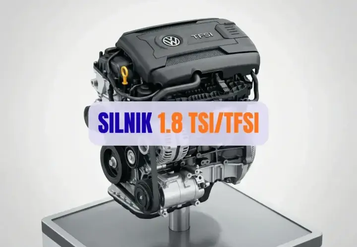 Silnik 1.8 TSI/TFSI Volkswagena, serce wielu aut, prezentuje swoją moc i innowacyjność.