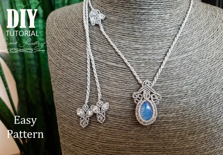 Jak zrobić unikalny naszyjnik z kamieniem? Makrama i wire wrapping