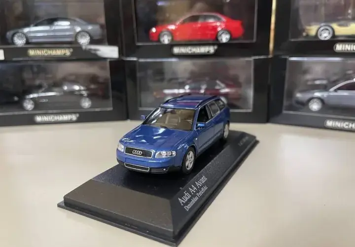 Zabawki Audi A4 B6 Avant w skali 1:43 - modele, kolory i cechy