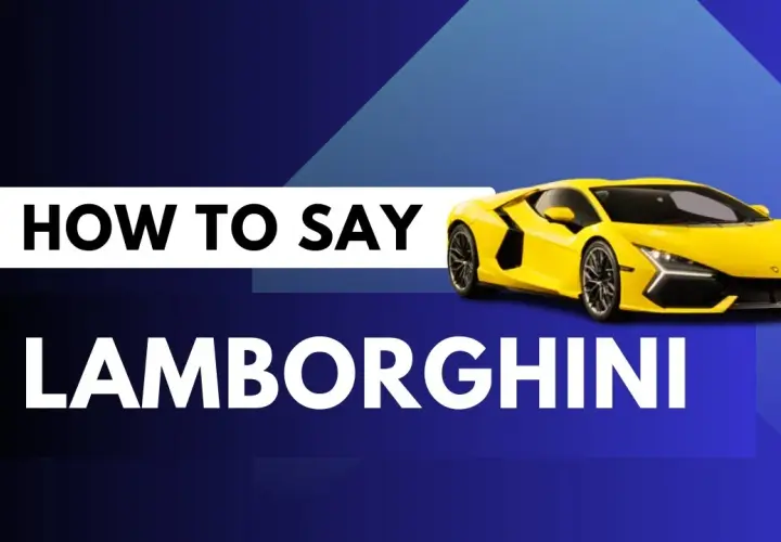 Lamborghini czy Lambordżini? Poprawna pisownia i wymowa
