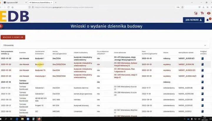 Dziennik Budowy Domu - Wpisy Krok po Kroku