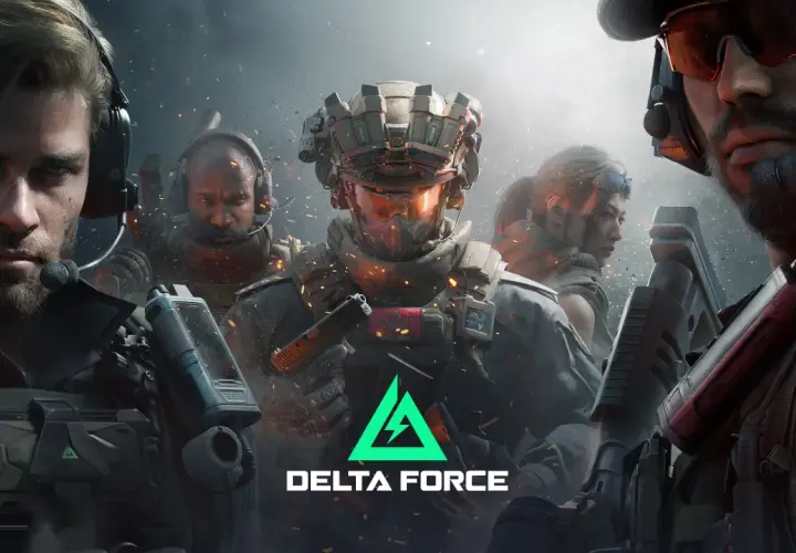 Czterech żołnierzy Delta Force w pełnym rynsztunku, gotowych do akcji. Sprawdź delta force wymagania, by dołączyć do elitarnej jednostki.