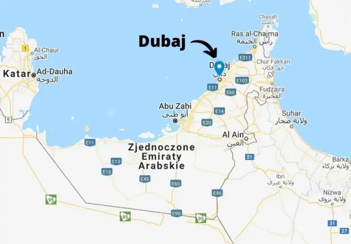 Nad jakim morzem leży Dubaj? Odkryj jego niezwykłe położenie