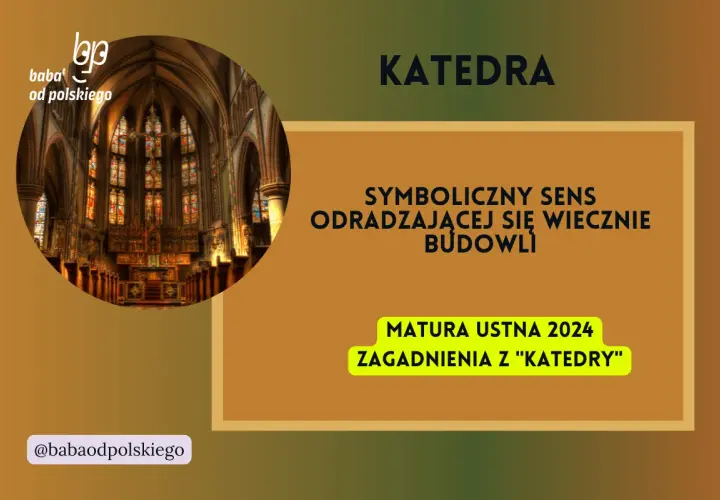 Symboliczny sens odradzającej się budowli - duchowa metafora wiecznego życia