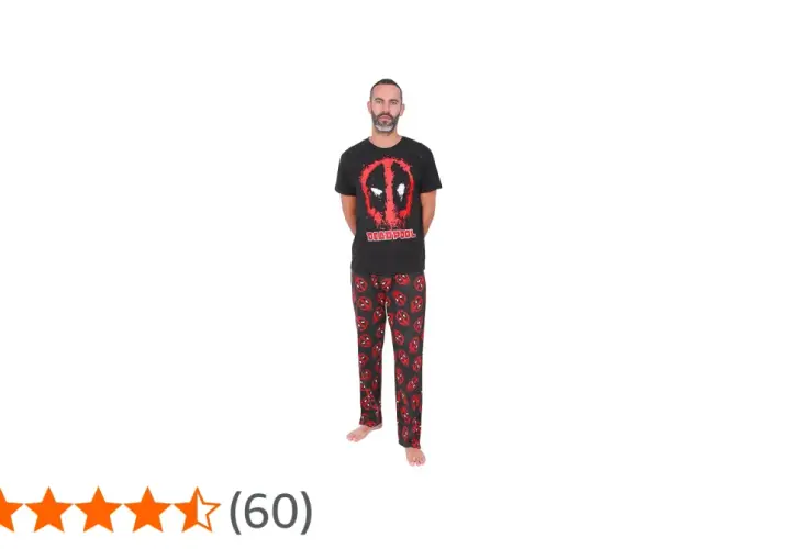 Piżama męska Deadpool: Kupuj z głową i śpij jak antybohater!