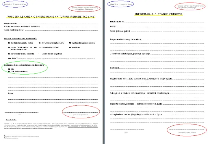 Jak pobrać i złożyć wniosek na turnus rehabilitacyjny PFRON?