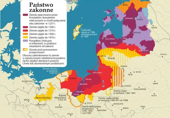 Czy Kazimierz Wielki podbił państwo zakonu krzyżackiego? Prawda o wojnach