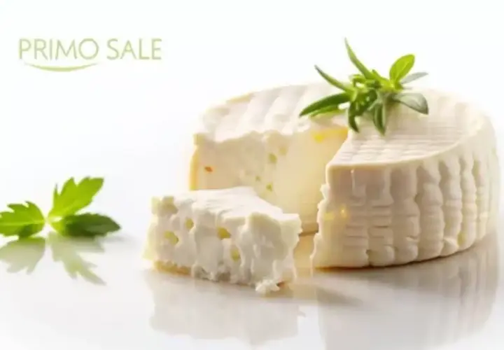Formaggio Primo Sale, ideale per un'alimentazione sana in gravidanza. Fresco e leggero, con erbe aromatiche.