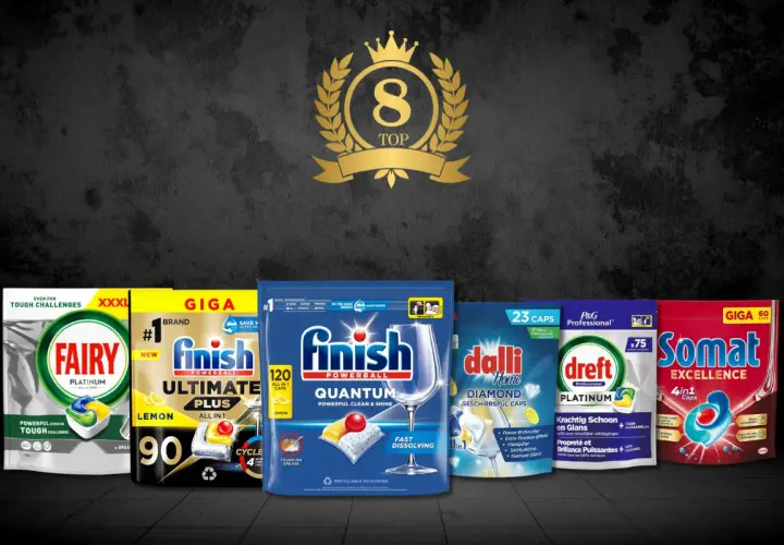 Najlepsze tabletki do zmywarki - ranking i test